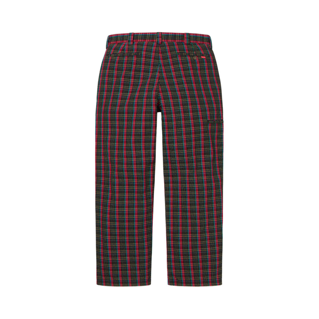 슈프림 워크 팬츠 레드 플레이드 - 23SS(Supreme Work Pants Red Plaid - 23SS) - 2