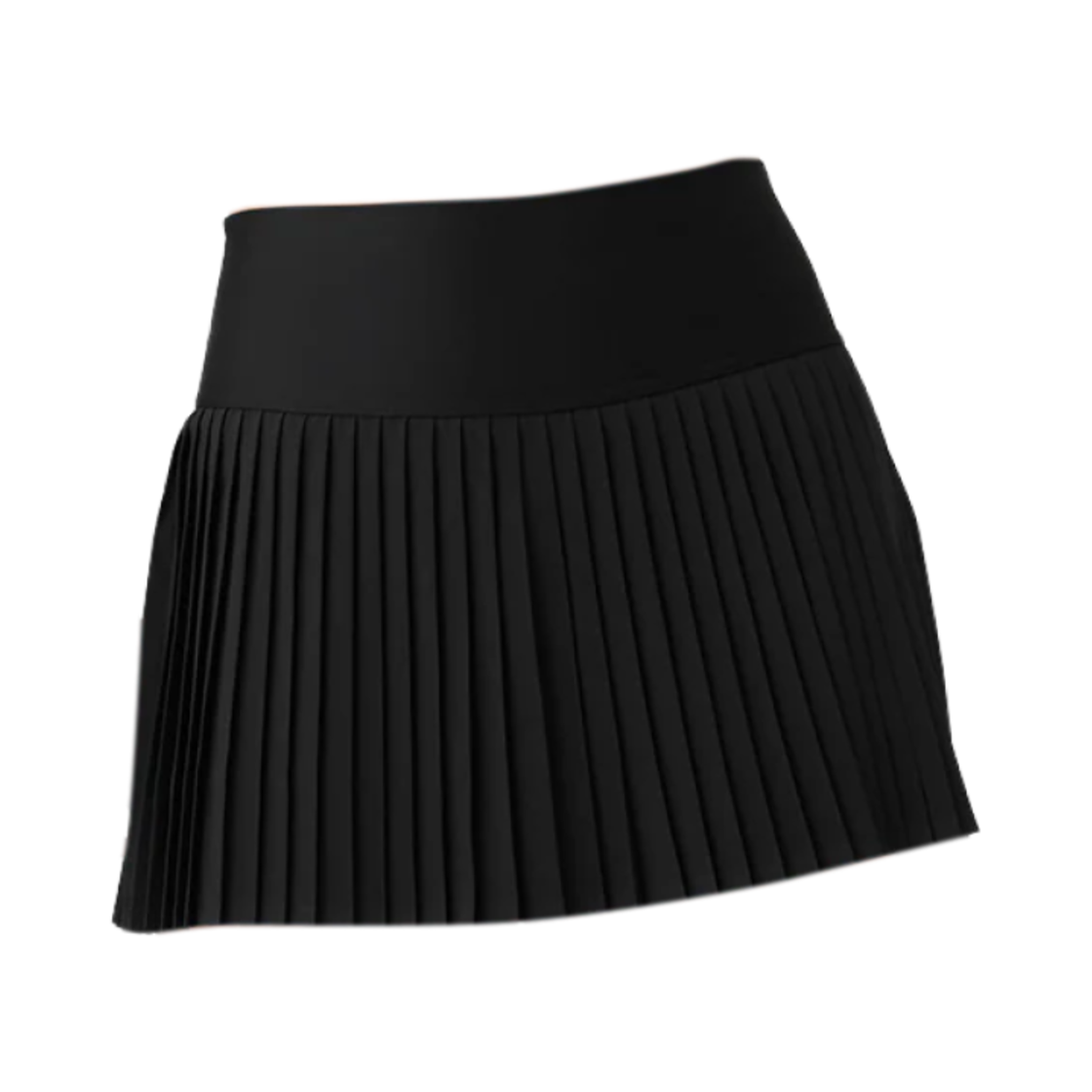 (W) 알로 요가 그랜드 슬램 테니스 스커트 블랙((W) Alo Yoga Grand Slam Tennis Skirt Black)