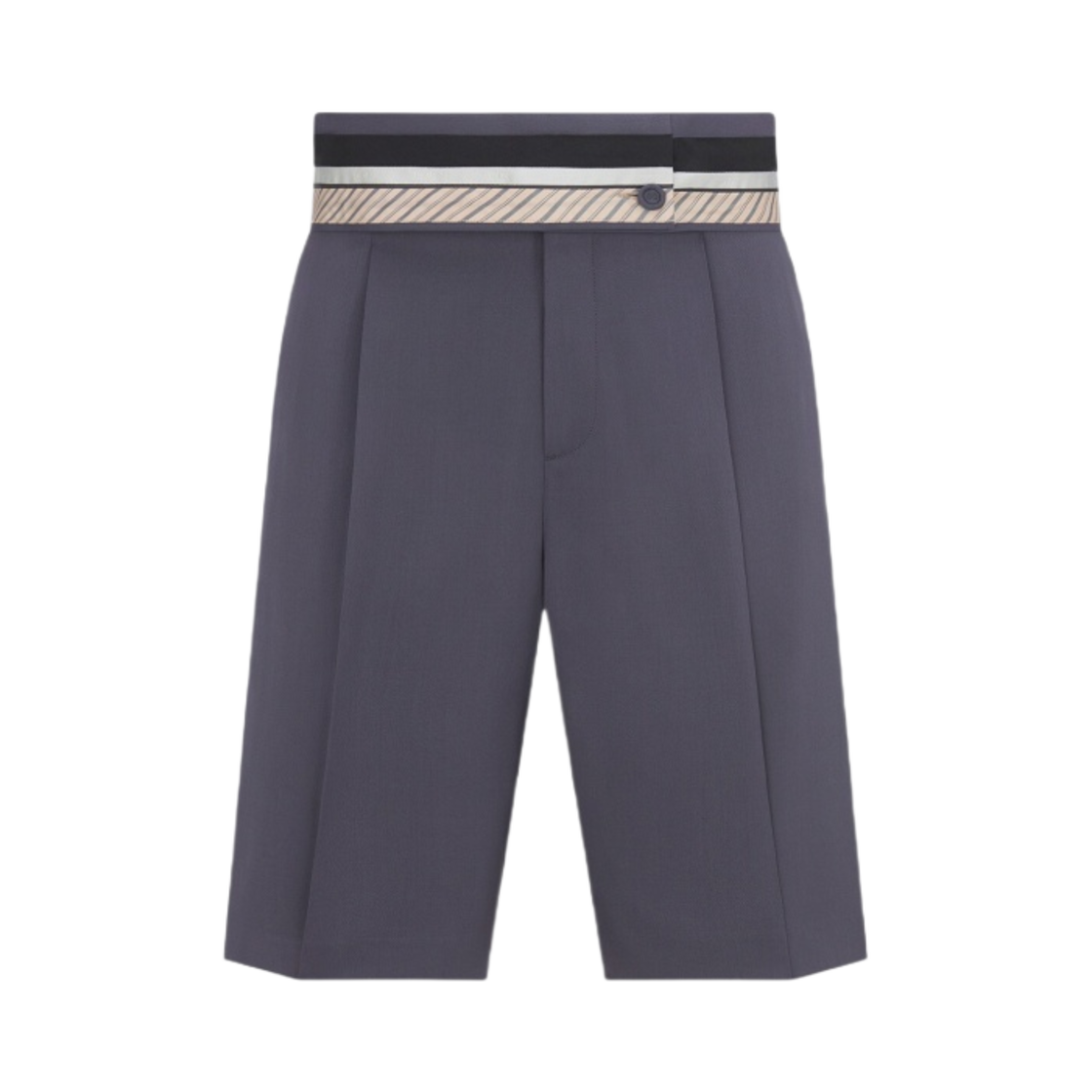 디올 버뮤다 쇼츠 울 트윌 그레이(Dior Bermuda Shorts Wool Twill Gray) - 1