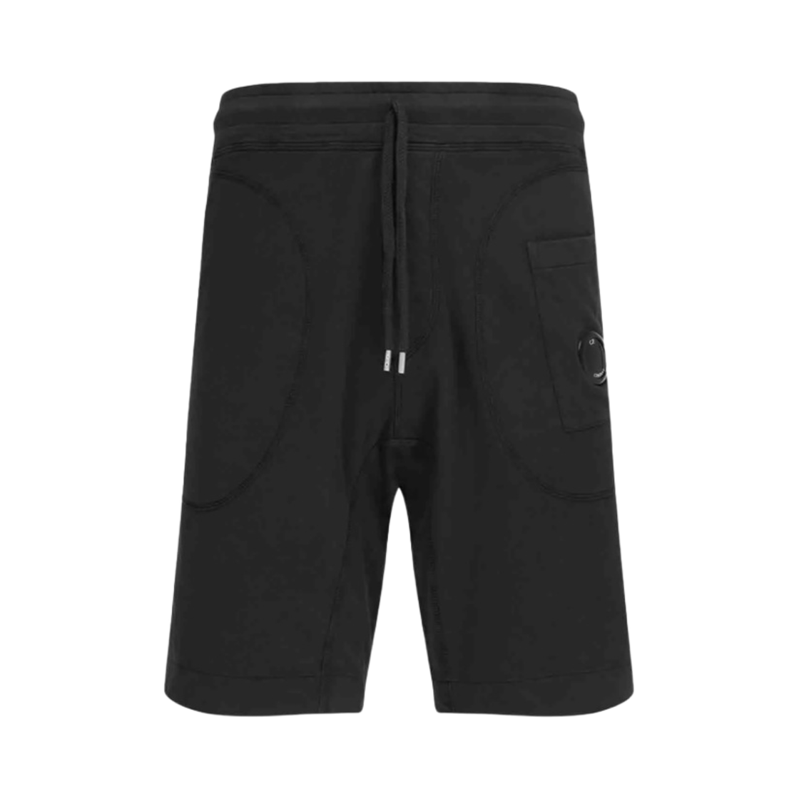 C.P. 컴퍼니 라이트 플리스 쇼츠 블랙 - 22SS(C.P. Company Light Fleece Shorts Black - 22SS) - 1