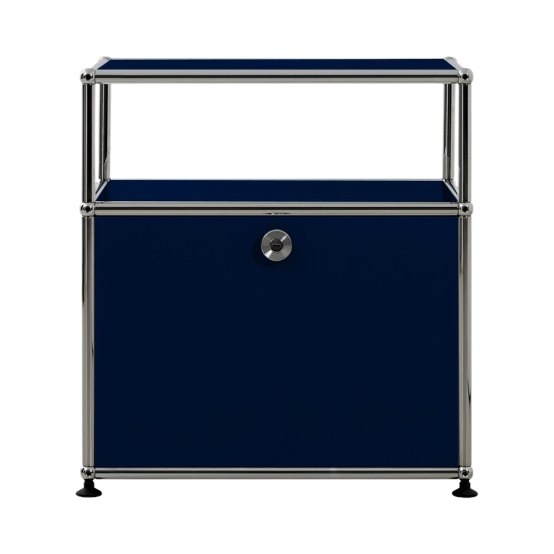 _USM038_NEW USM Haller Bedside Table Steel Blue