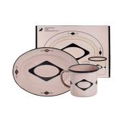 Mischief x Crow Canyon V11 Mug & V94 Oval Plate Set