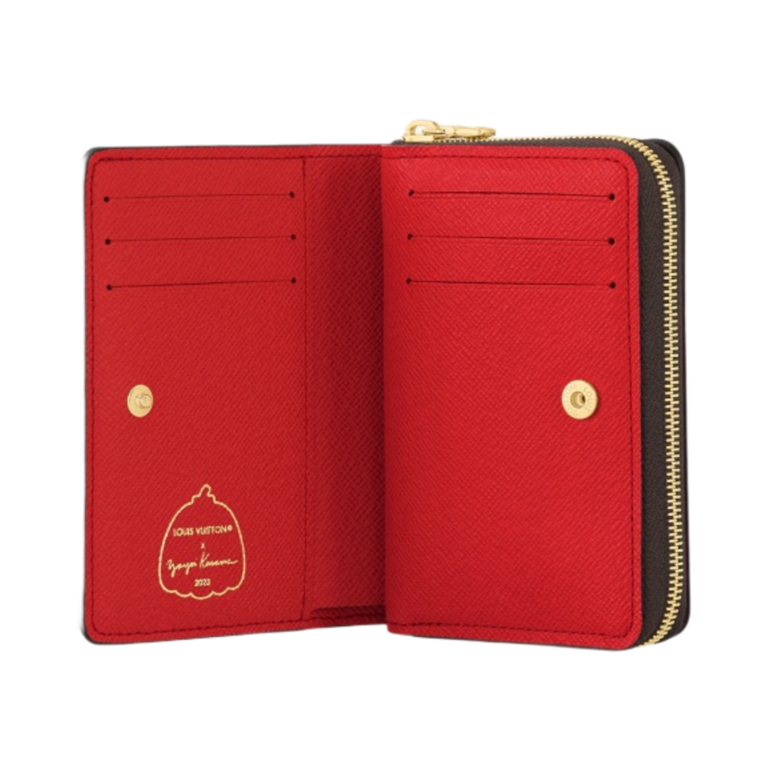 루이비통 x 야요이 쿠사마 루 지갑 닷 프린트 모노그램(Louis Vuitton x YK Lou Wallet Dots Print Monogram) - 2