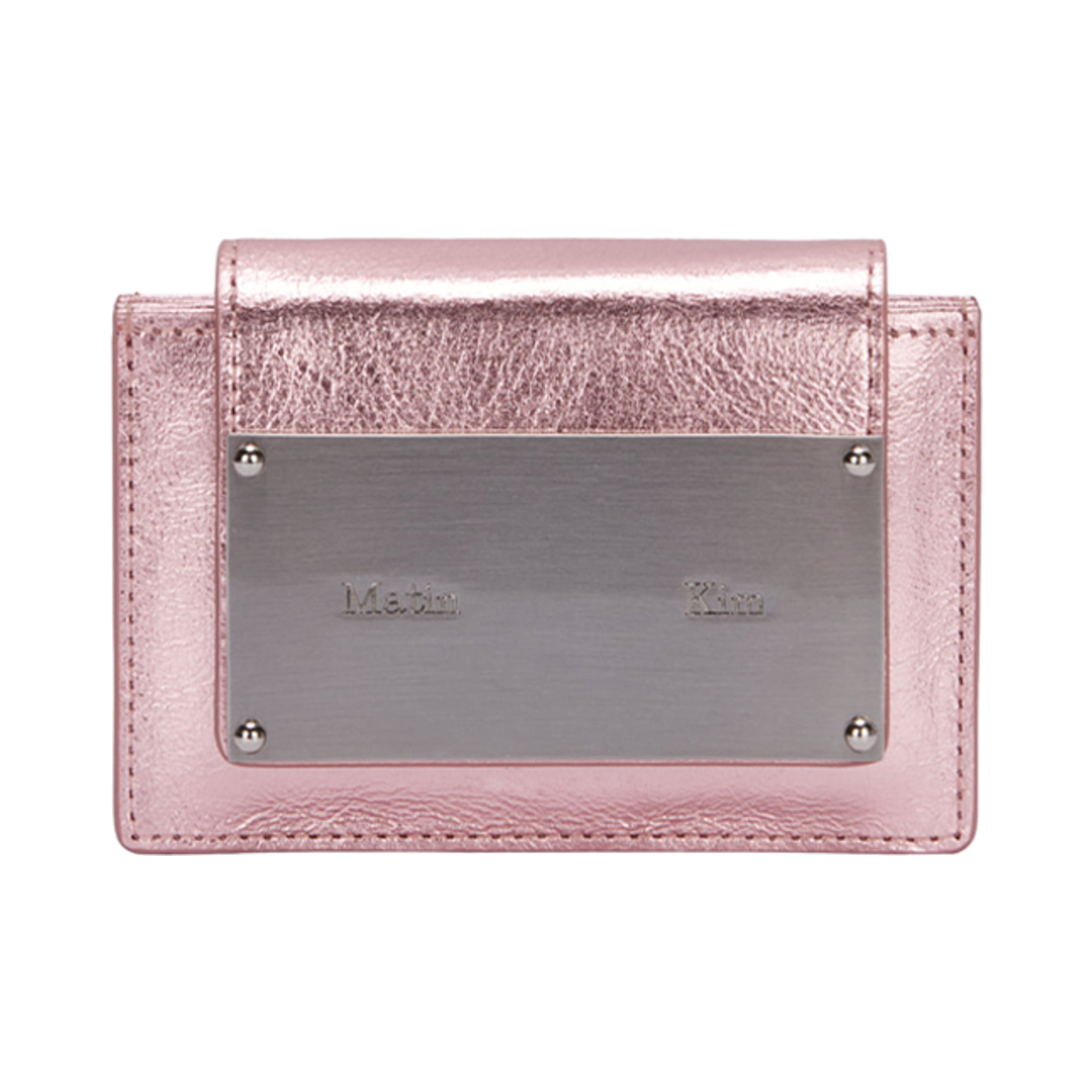 마뗑킴 아코디언 지갑 인디안 핑크(Matin Kim Accordion Wallet Indian Pink)