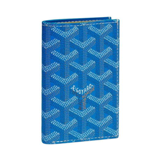 Goyard Saint Pierre Card Holder Sky Blue