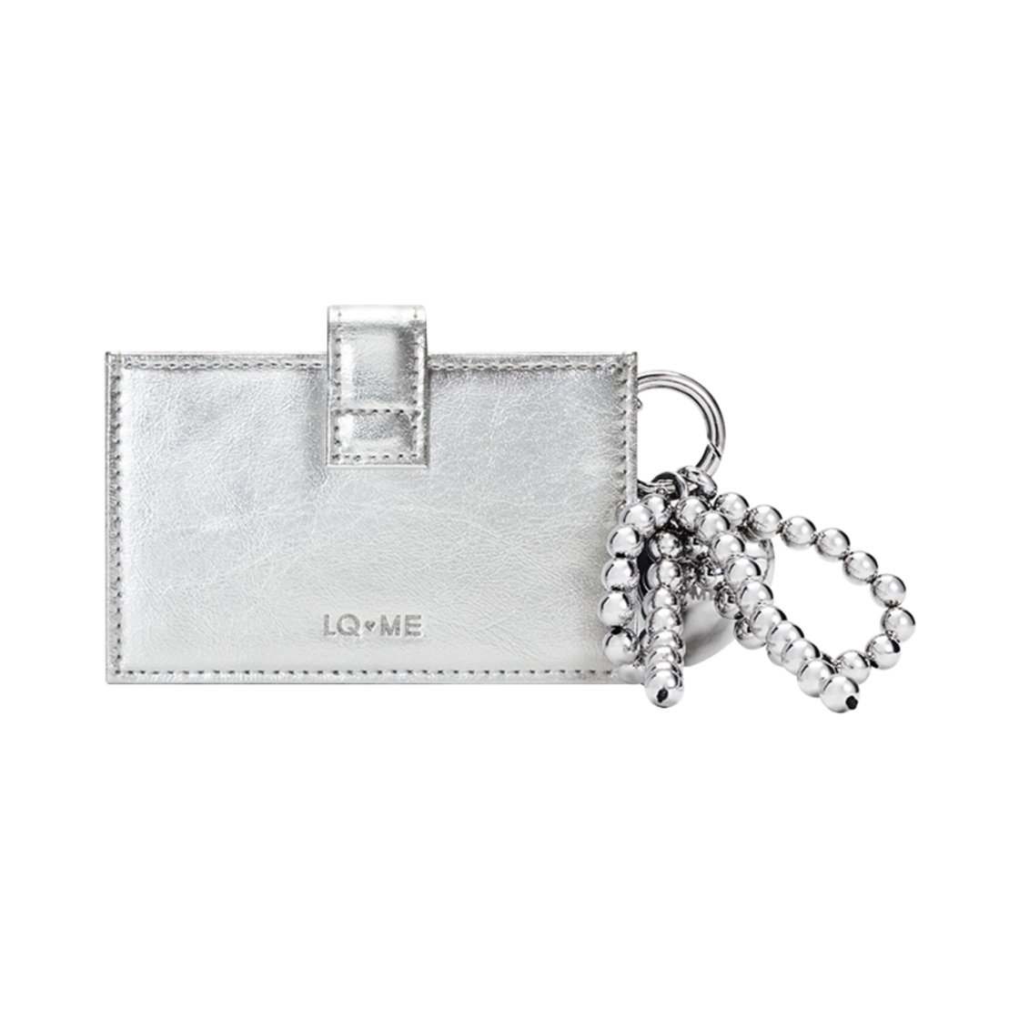 【LOUIS QUATORZE X MONDAY EDITION】 カード財布★送料・関税込 루이까또즈 x 먼데이에디션 카드 지갑 실버 | Louis Quatorze