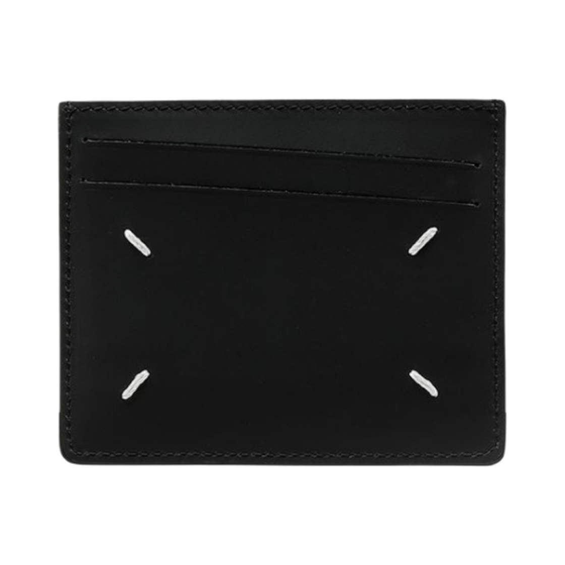 메종 마르지엘라 블랙 넘버링 로고 카드 홀더 블랙(Maison Margiela Black Numbers Logo Card Holder Black) - 2