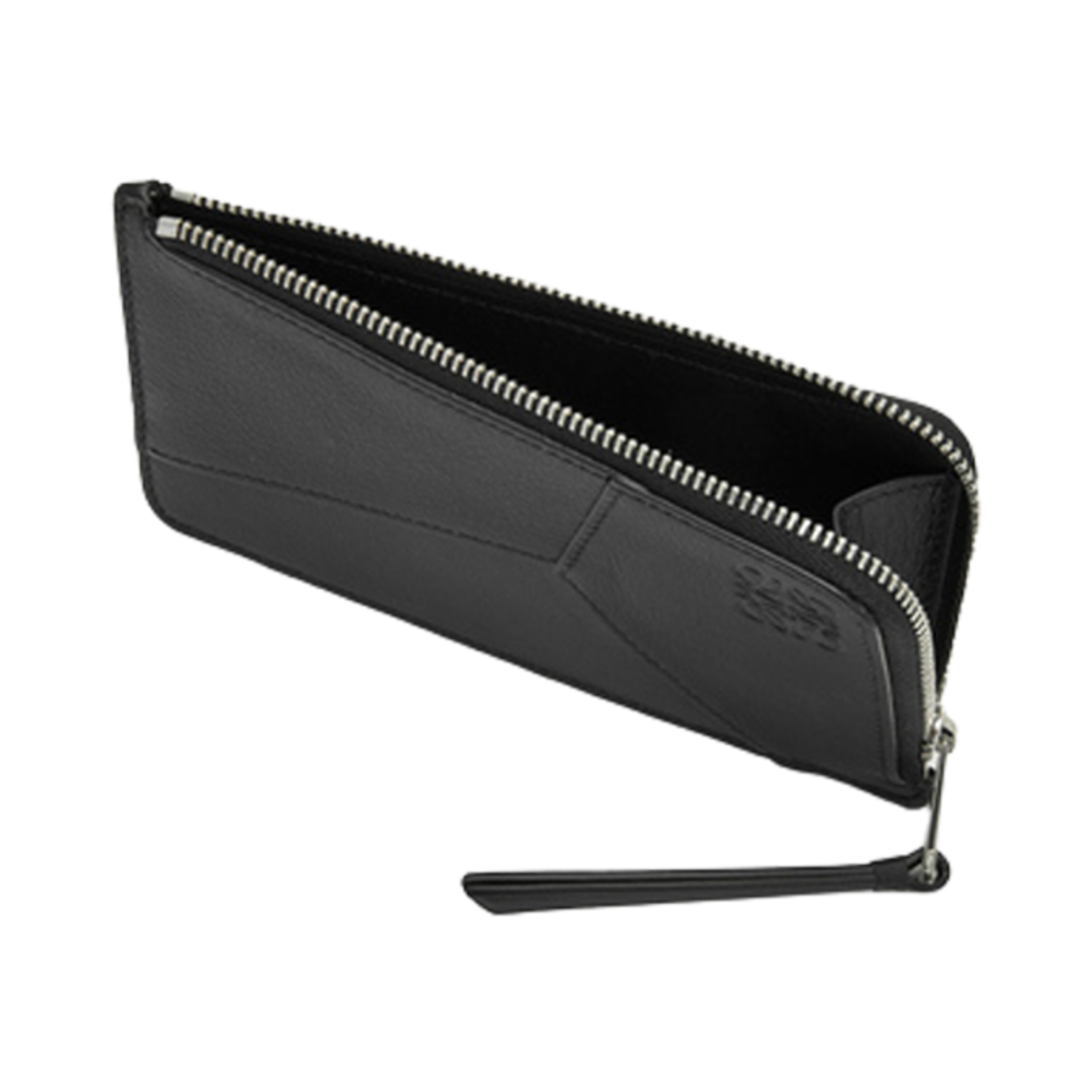 로에베 퍼즐 롱 코인 카드 홀더 인 클래식 카프스킨 블랙(Loewe Puzzle Long Coin Card Holder in Classic Calfskin Black) - 2