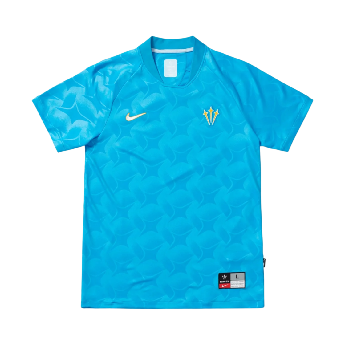 나이키 x 드레이크 녹타 디스턴트 리갈즈 저지 블루 글로우 (DR2617-450)(Nike x Drake Nocta Distant Regards Jersey Blue Glow (DR2617-450)) - 1