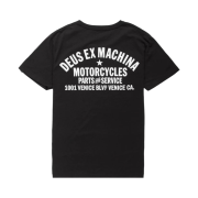 Deus Ex Machina Venice Address T-Shirt Black