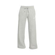 (W) Nike NSW Club Fleece Mid Rise Wide Leg Track Pants Dark Grey Heather - Asia