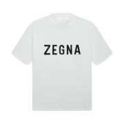 Fear of God x Ermenegildo Zegna Cotton T-Shirt White
