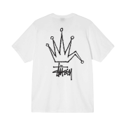 Stussy Broken Crown T-Shirt White