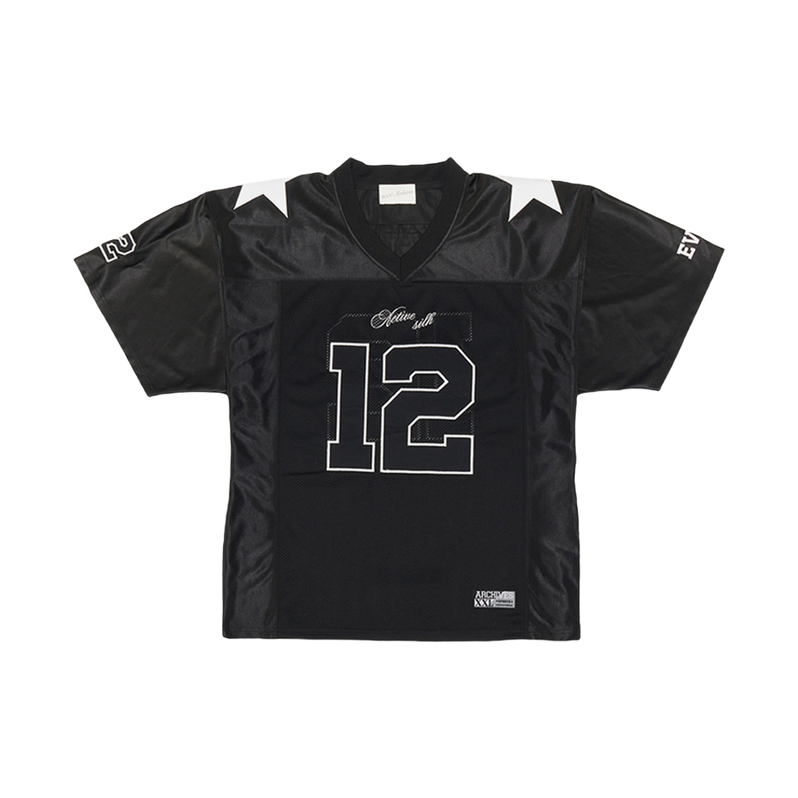 2000아카이브스 풋볼 티셔츠 블랙