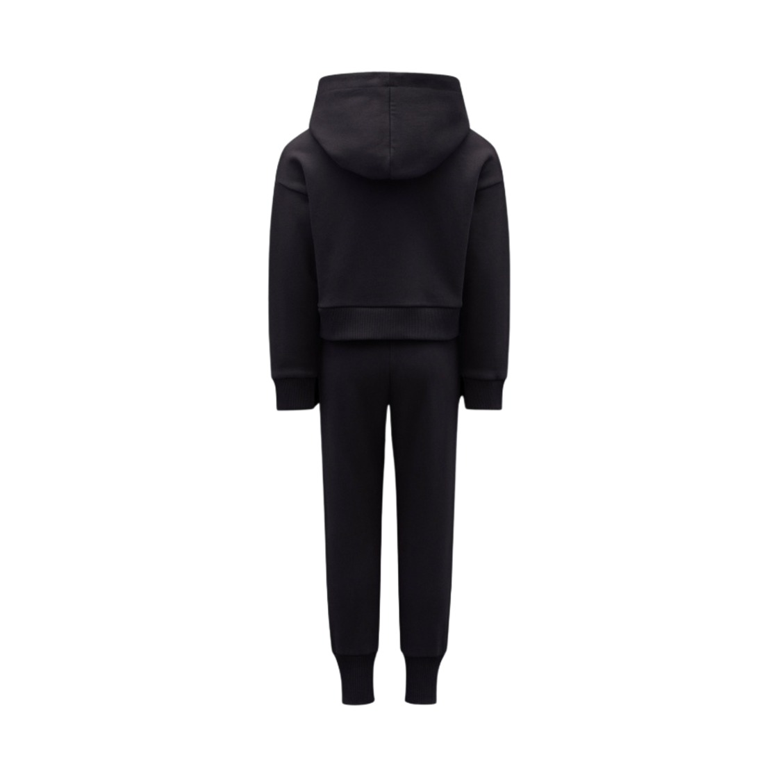 (키즈) 몽클레르 로고 스웨트수트 세트 블랙 - 22FW((Kids) Moncler Logo Sweatsuit Set Black - 22FW) - 2