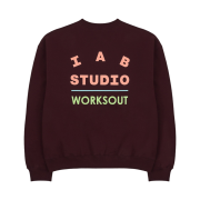 IAB Studio Sweatshirt Burgundy for Worksout - 19FW