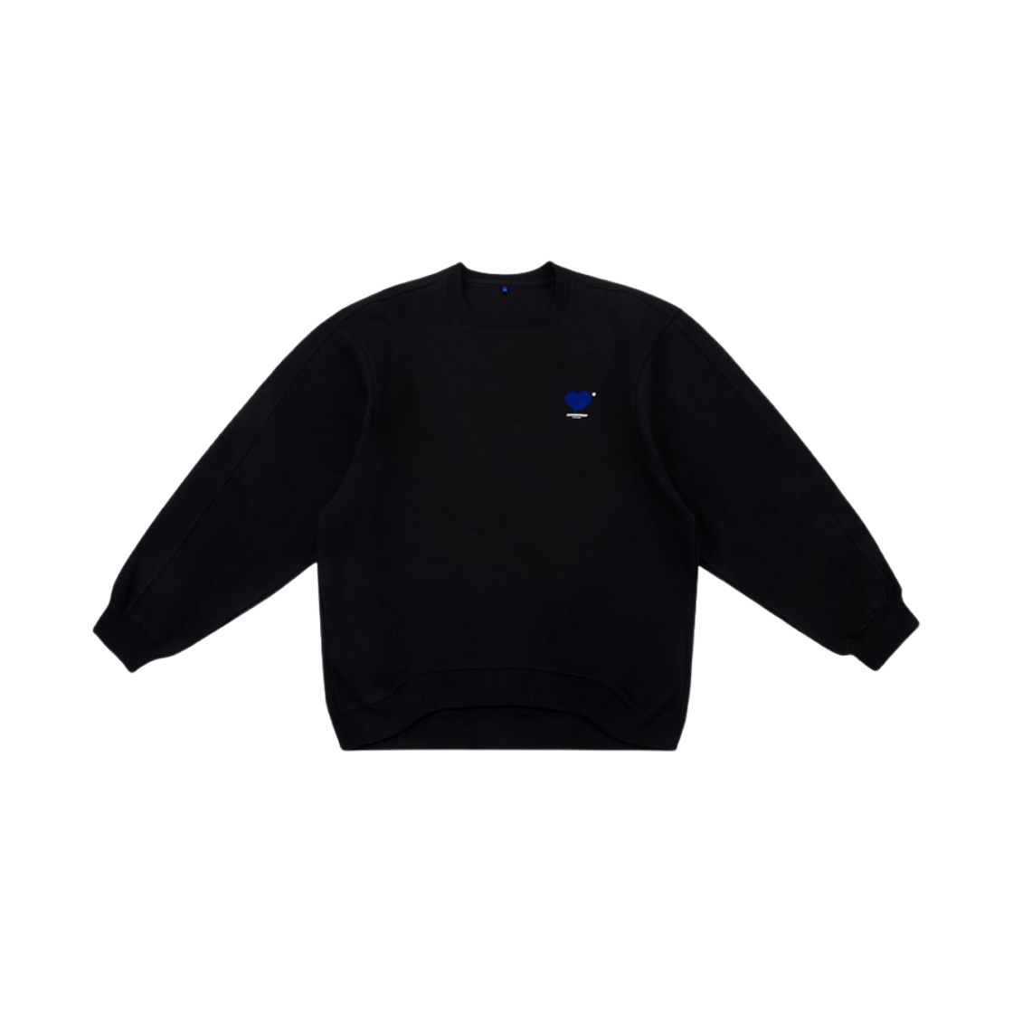 아더에러 트윈 하트 로고 스웨트셔츠 느와르