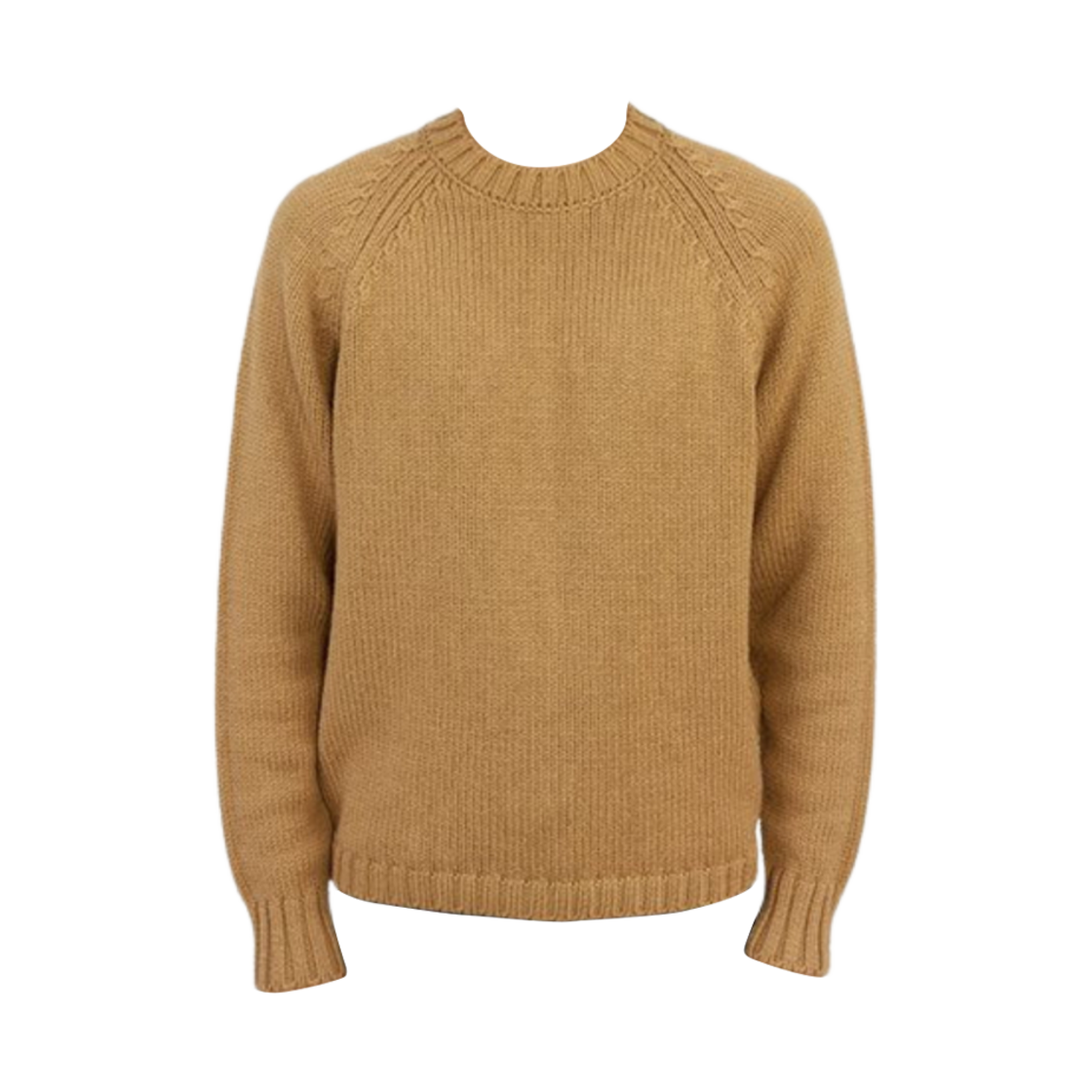 텐씨 라운드넥 울 니트 베이지(Ten C Round Neck Wool Knit Beige)