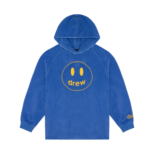 Drew House Corduroy Hoodie Royal Blue