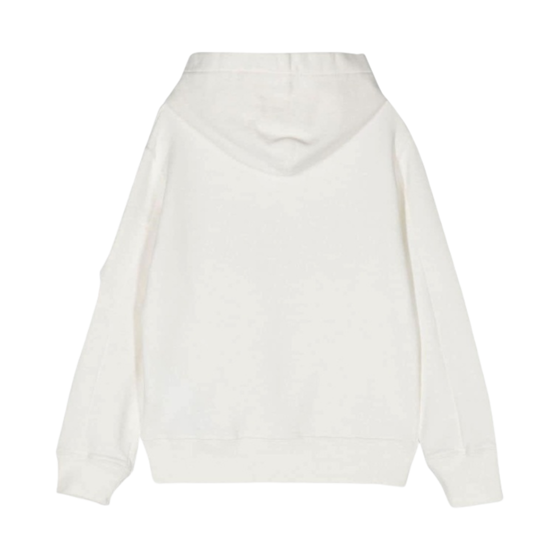 (키즈) C.P. 컴퍼니 U16 베이직 플리스 후드 거즈 화이트 - 23SS((Kids) C.P. Company U16 Basic Fleece Hoodie Gauze White - 23SS) - 2
