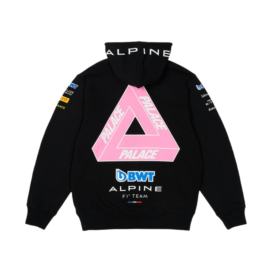 팔라스 x 카파 포 알파인 후드 블랙 - 23FW(Palace x Kappa For Alpine Hood Black - 23FW)