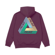 Palace Tri-Dart Hood Burgundy - 20FW