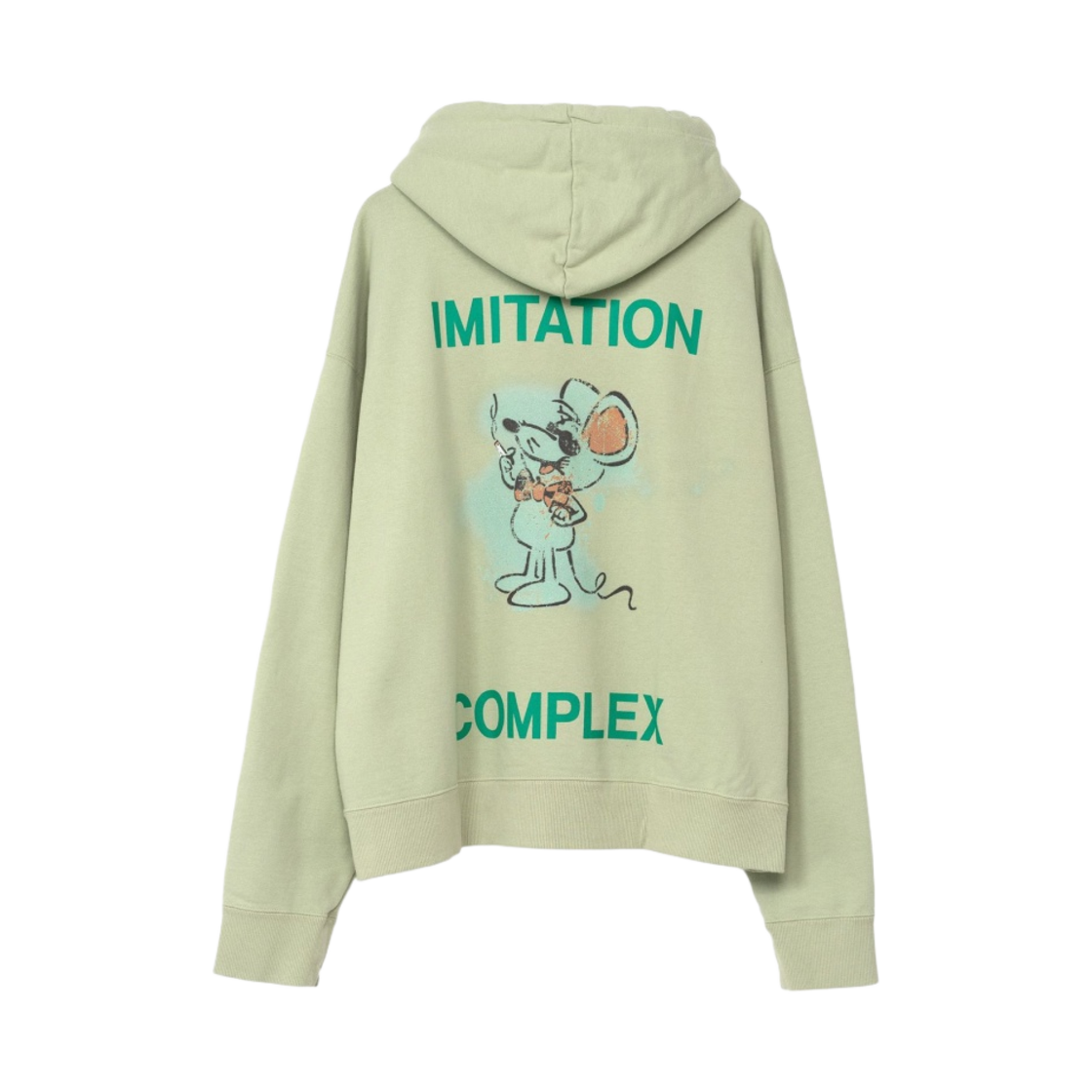 메종 미하라 야스히로 워드 벌룬 프린티드 후드 그린(Maison Mihara Yasuhiro Words Balloon Printed Hoodie Green) - 2