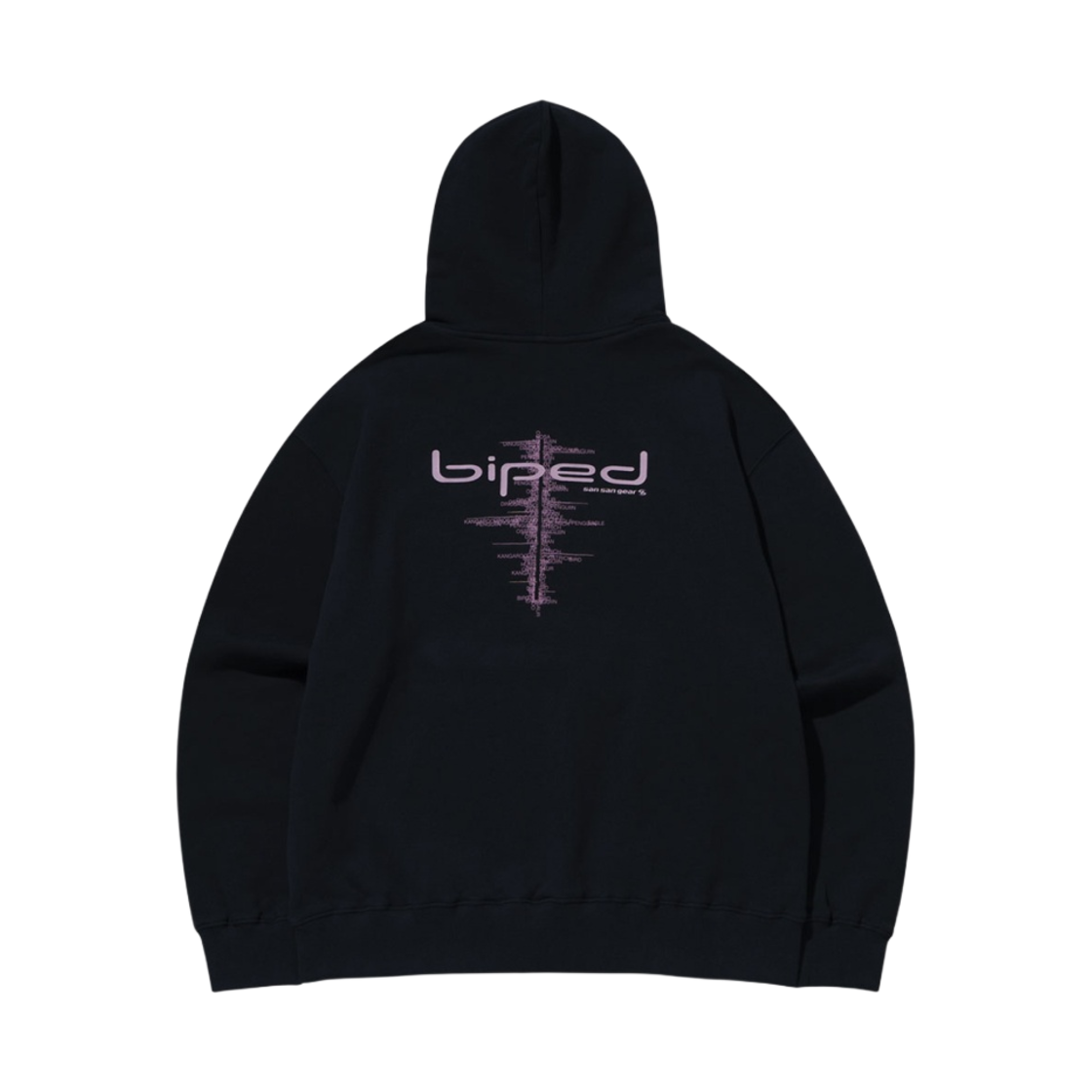 【SANSAN GEAR】 23FW BIPED HOODIE NAVY 산산기어 바이프드 후드 네이비 - 23FW | Sansan Gear | KREAM