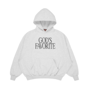 Praying Gods Favorite Hoodie Grey
