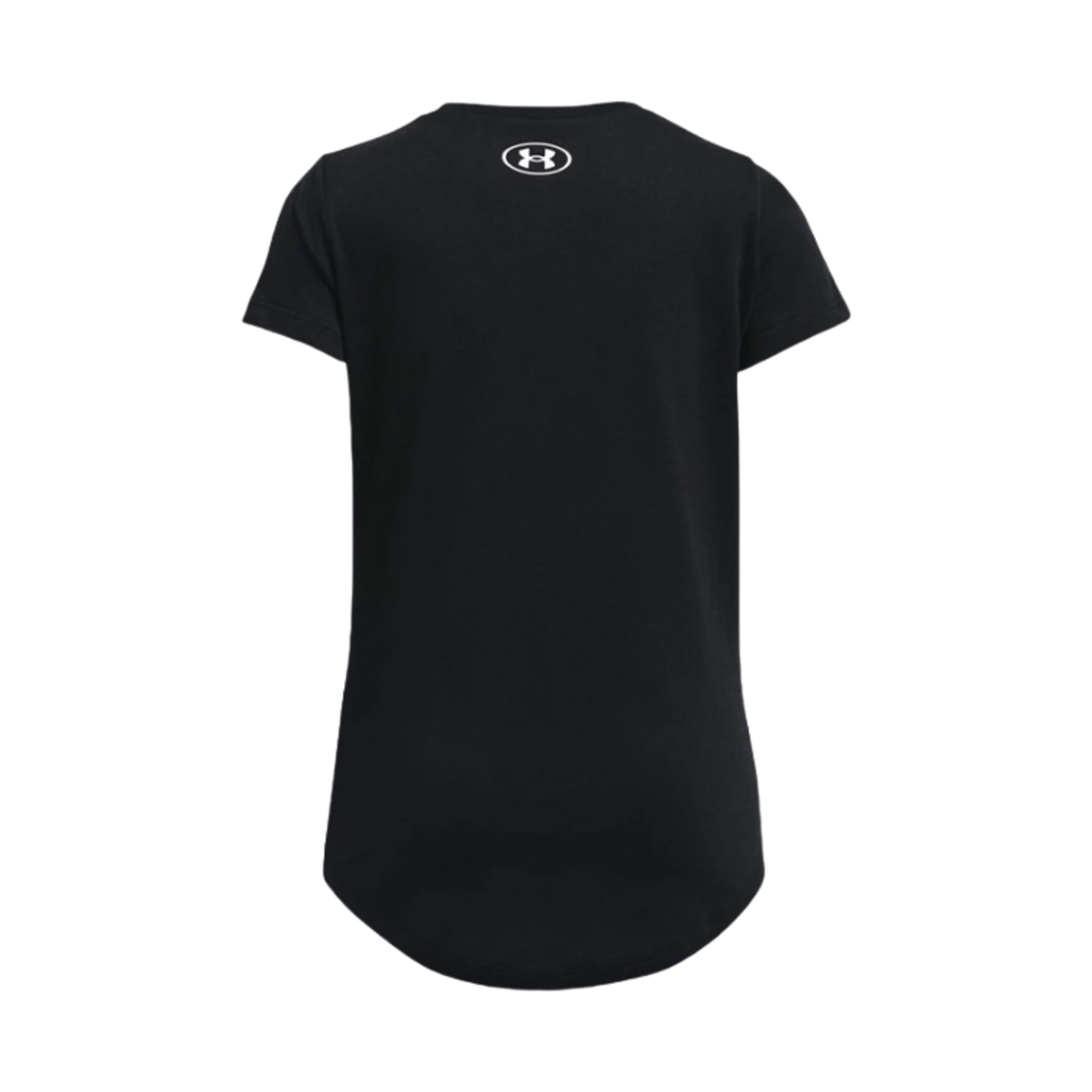 (키즈) 언더아머 UA 스포츠스타일 그래픽 숏 슬리브 블랙 화이트((Kids) Under Armour UA Sportstyle Graphic Short Sleeve Black White) - 2
