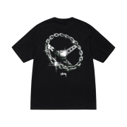 Stussy Chain Link T-Shirt Black