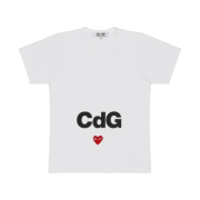 Play Comme des Garcons x CDG T-Shirt White