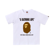 (Kids) BAPE Ape Head T-Shirt White
