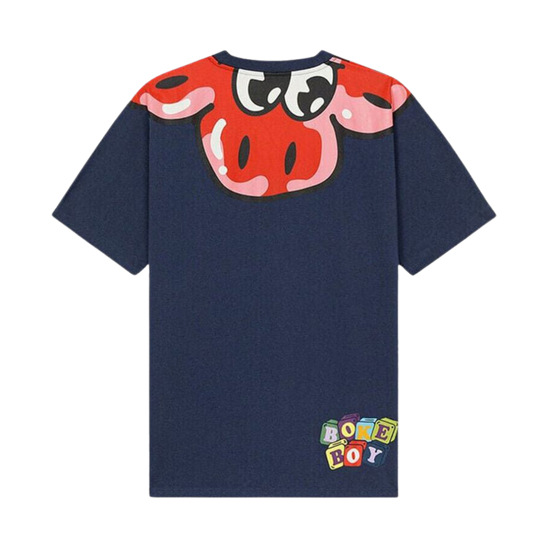 (W) 겐조 보케 보이 기모노 티셔츠 미드나잇 블루((W) Kenzo Boke Boy Kimono T-Shirt Midnight Blue) - 2