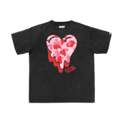 BAPE x Emotionally Unavailable ABC Camo T-Shirt Black