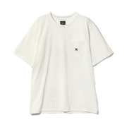 Needles S/S Crew Neck T-Shirt Poly Jersey White