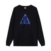 Nike ACG Long Sleeve Logo T-Shirt Black Game Royal - US/EU