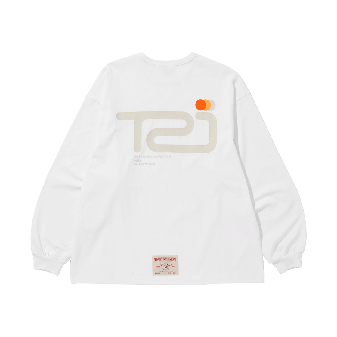 TRA1TLU002WH True Religion T.R.C Long Sleeve White