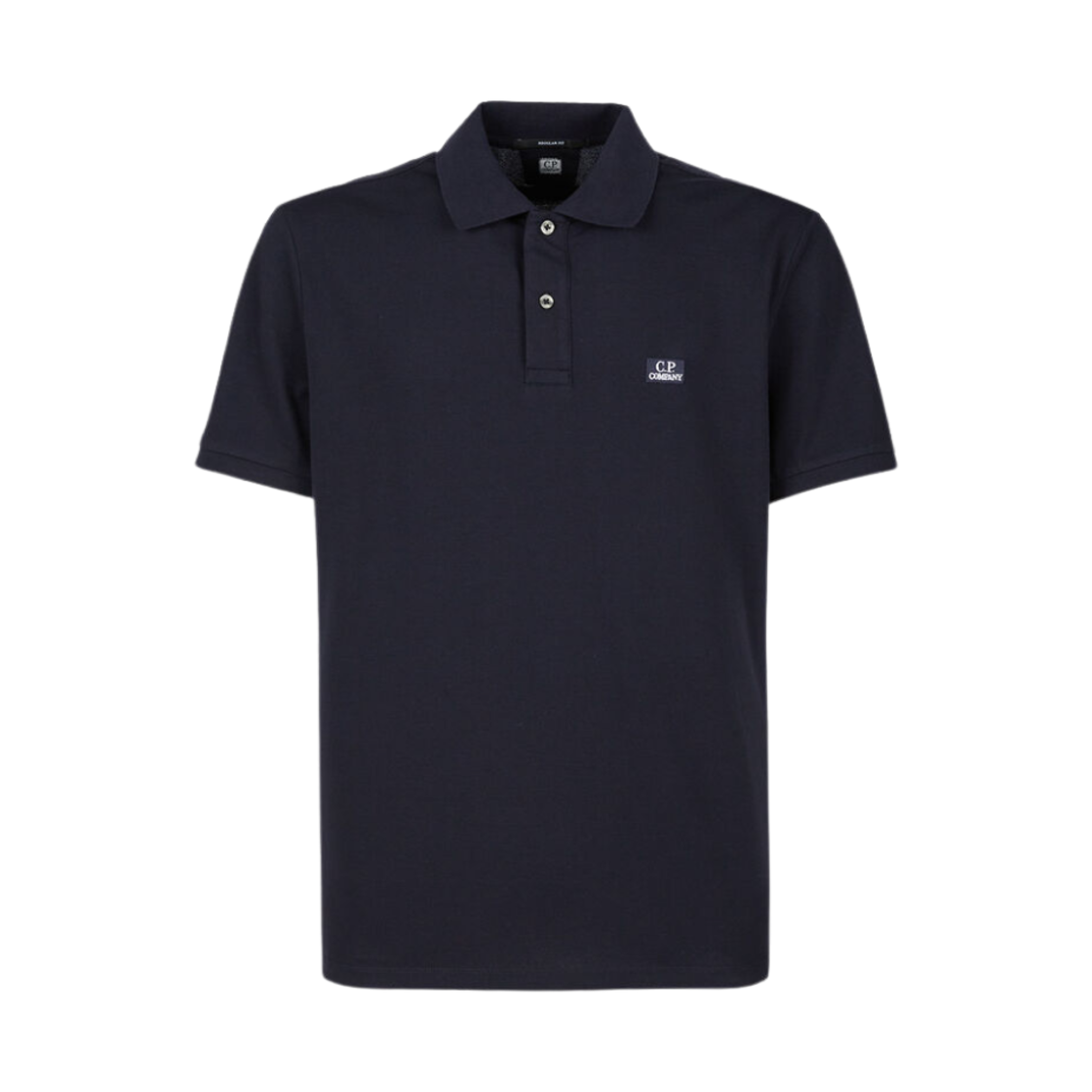 C.P. 컴퍼니 스트레치 피케 폴로 셔츠 네이비 - 23SS(C.P. Company Stretch Piquet Polo Shirt Navy - 23SS) - 1