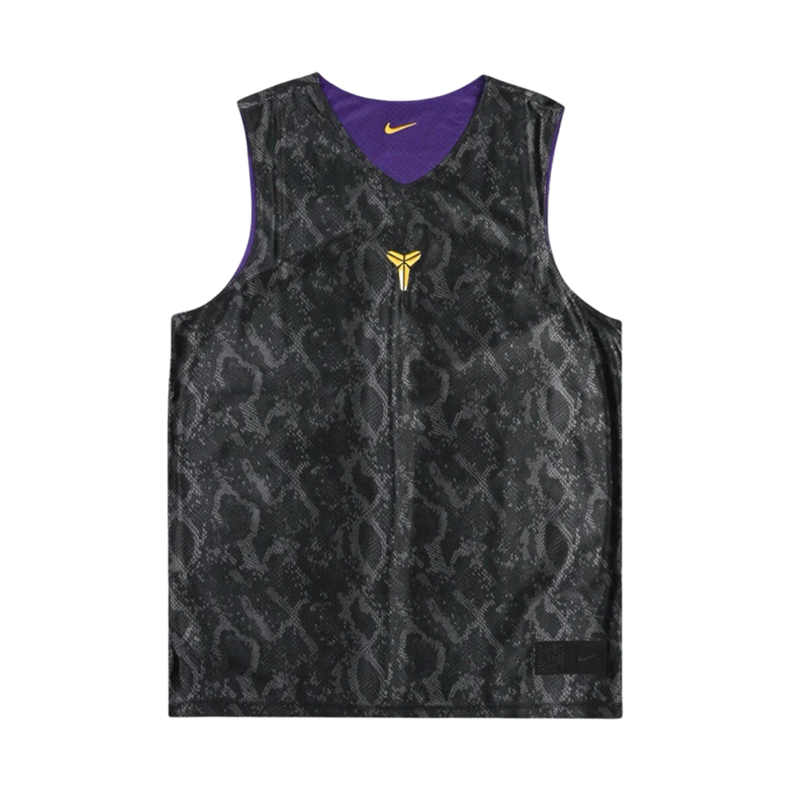 FZ0934-010 Nike Kobe Dri-Fit Standard Issue Reversible Basketball Jersey Black Field Purple - US/EU