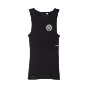 Chrome Hearts Horseshoe Fuck You Logo Tank Top Black