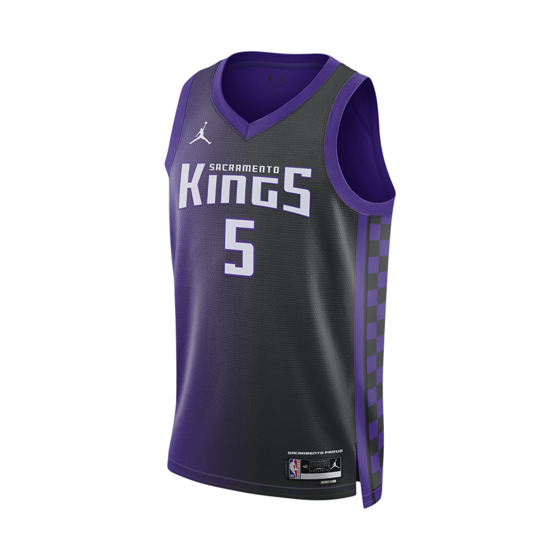 조던 새크라멘토 킹스 2023/24 스테이트먼트 에디션 드라이핏 NBA 스윙맨 저지 필드 퍼플(Jordan Sacramento Kings 2023/24 Statement Edition Dri-Fit NBA Swingman Jersey Field Purple)