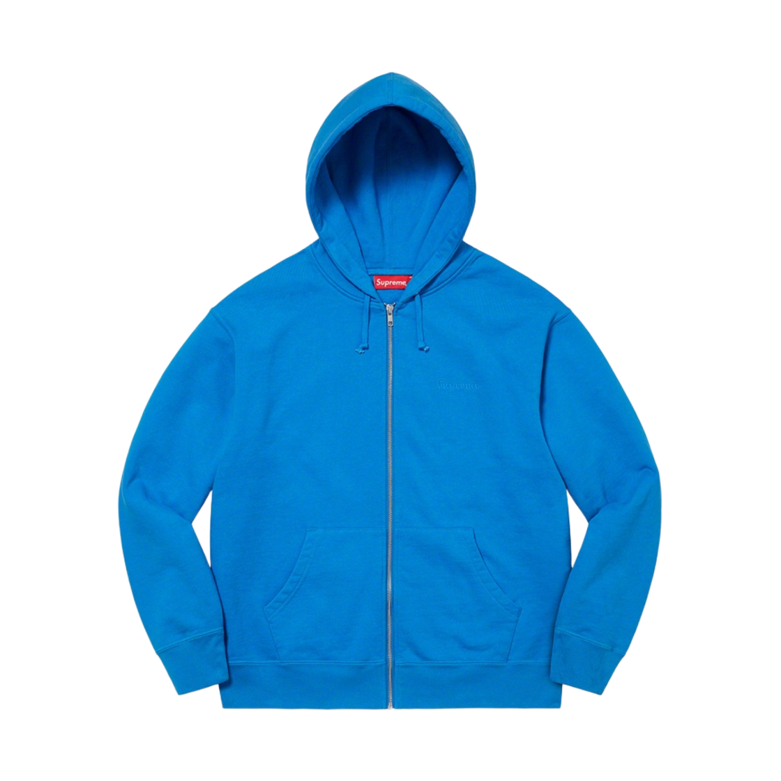 슈프림 락슈미 집업 후드 스웨트셔츠 브라이트 블루 - 22FW(Supreme Lakshmi Zip Up Hooded Sweatshirt Bright Blue - 22FW) - 2