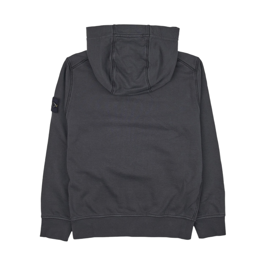 (키즈) 스톤 아일랜드 60740 코튼 플리스 풀 집업 후드 스웨트셔츠 다크 그레이 - 23SS((Kids) Stone Island 60740 Cotton Fleece Full Zip Hooded Sweatshirt Dark Grey - 23SS) - 2