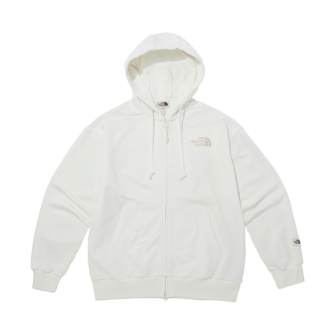 NJ5JP51L The North Face White Label Bonney Zip-Up Cream
