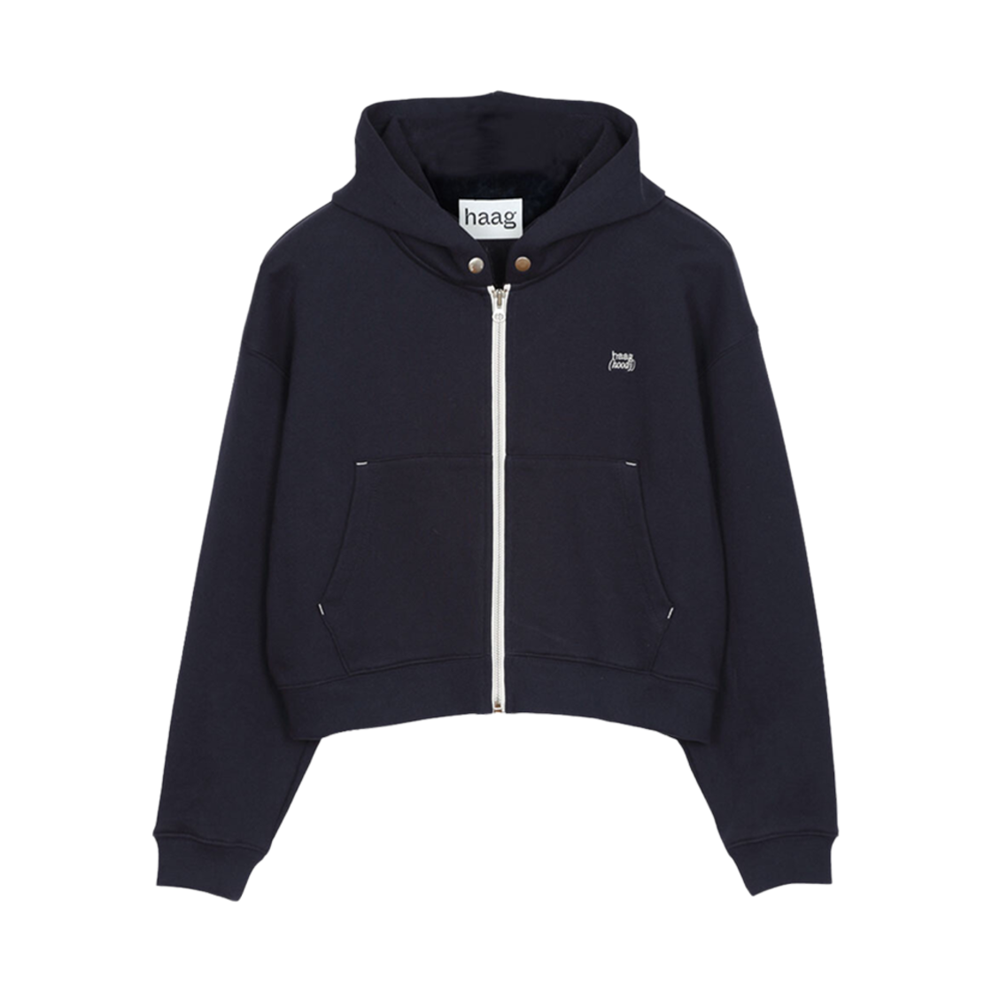 - (W) Haag A Zip-Up Hoody Navy