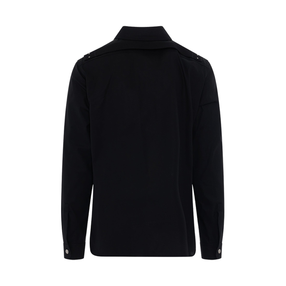 릭 오웬스 코튼 아우터셔츠 블랙(Rick Owens Cotton Outershirt Black) - 2