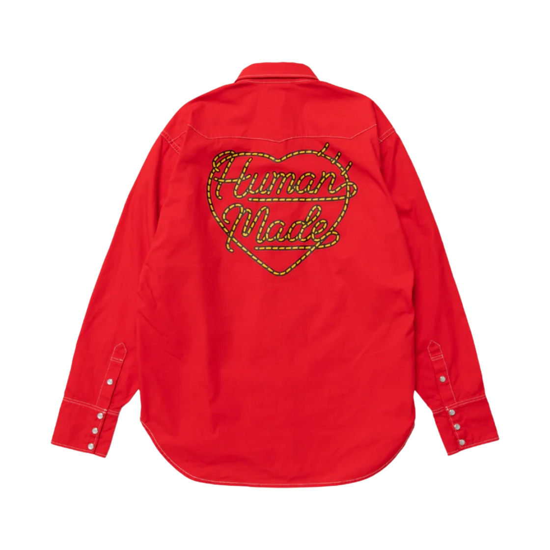 휴먼 메이드 웨스턴 셔츠 레드(Human Made Western Shirt Red) - 1