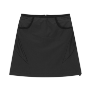 Art of Field String Midi Skirt Black