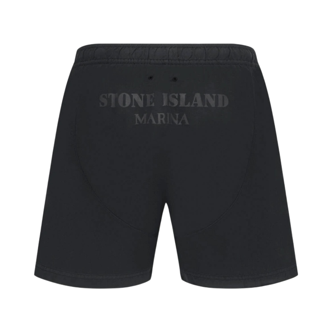 스톤 아일랜드 B02X5 마리나 브러쉬드 나일론 스윔 쇼츠 블랙 - 21SS(Stone Island B02X5 Marina Brushed Nylon Swim Shorts Black - 21SS) - 2